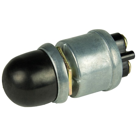 Bep Marine BEP 2-Position SPST Heavy-Duty Push Button Switch w/Cover - OFF/ON - 35 Amp 1001508